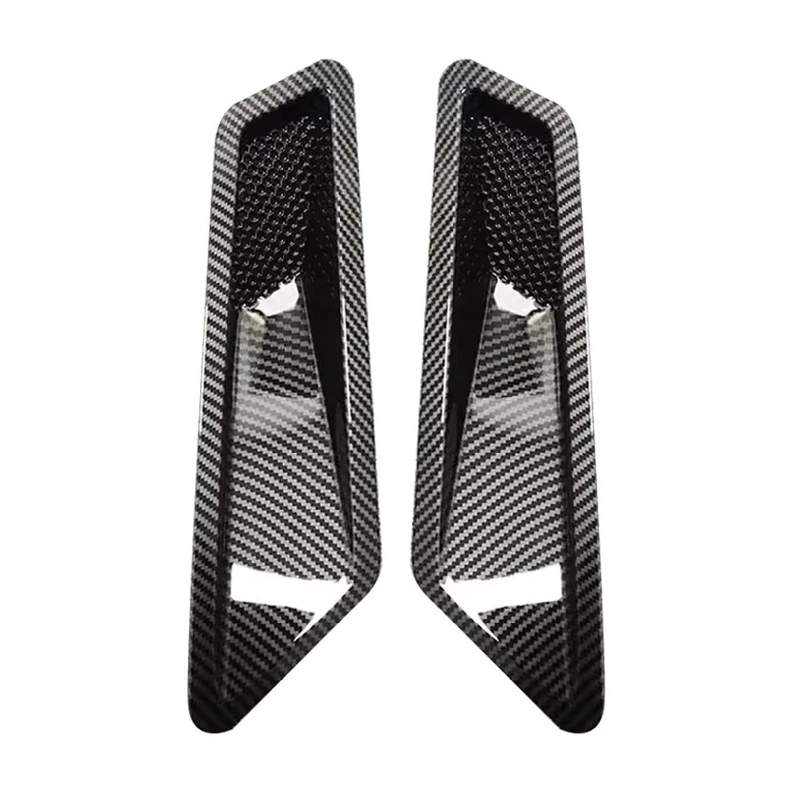 Cubierta de ventilación W204 C63 con pala de aire en look de fibra de carbono para AMG Sedan 5