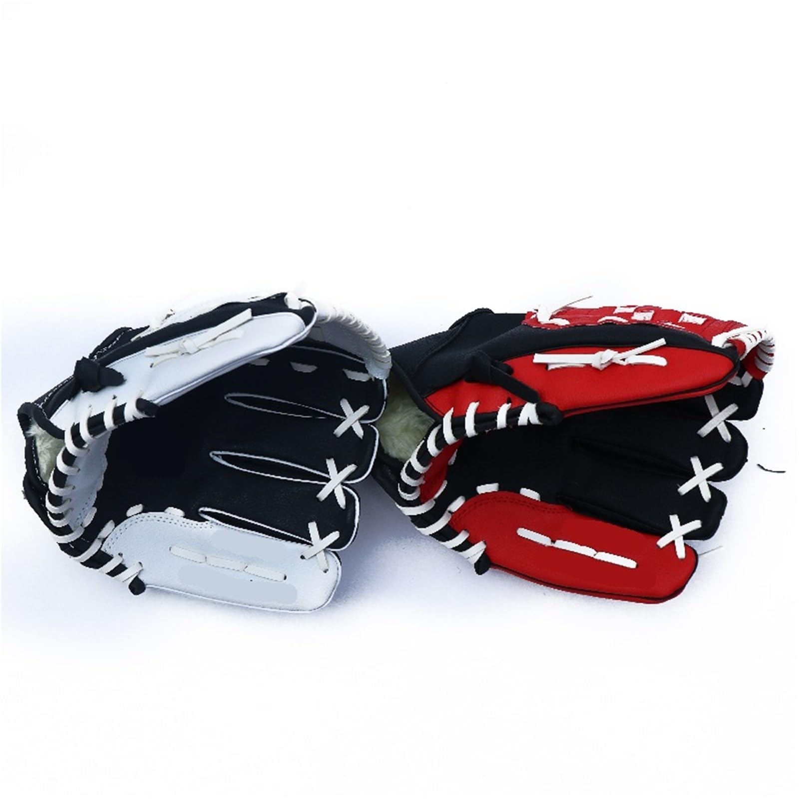 Guante de béisbol Guantes de béisbol Gruesos for Adultos, Guantes Protectores Softball for Receptor, Equipo Protector Mano Deportivo Resistente al Desgaste 12,5 Pulgadas