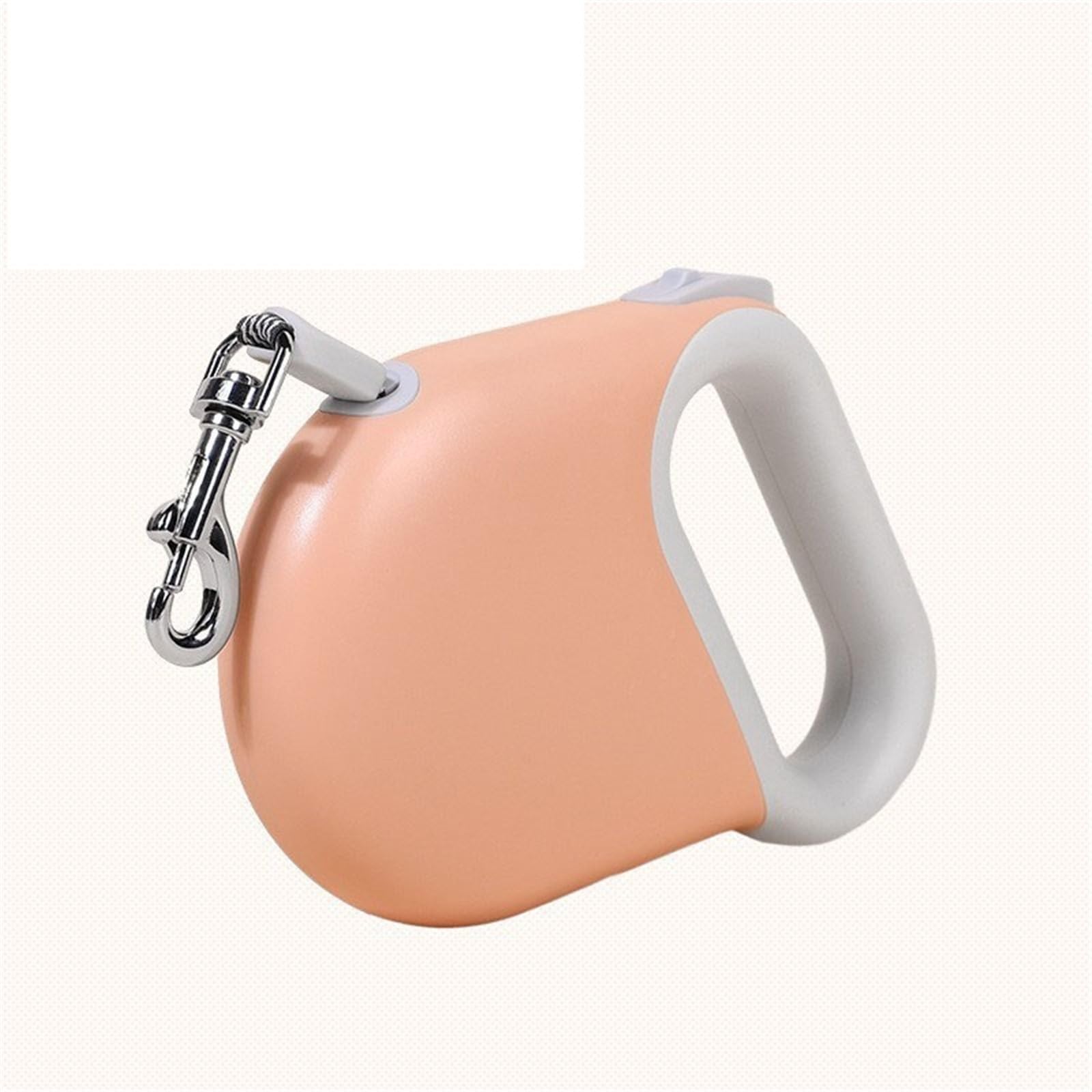Laisse automatique pour chien rose réglable 5m pour stopper les tractions brutales