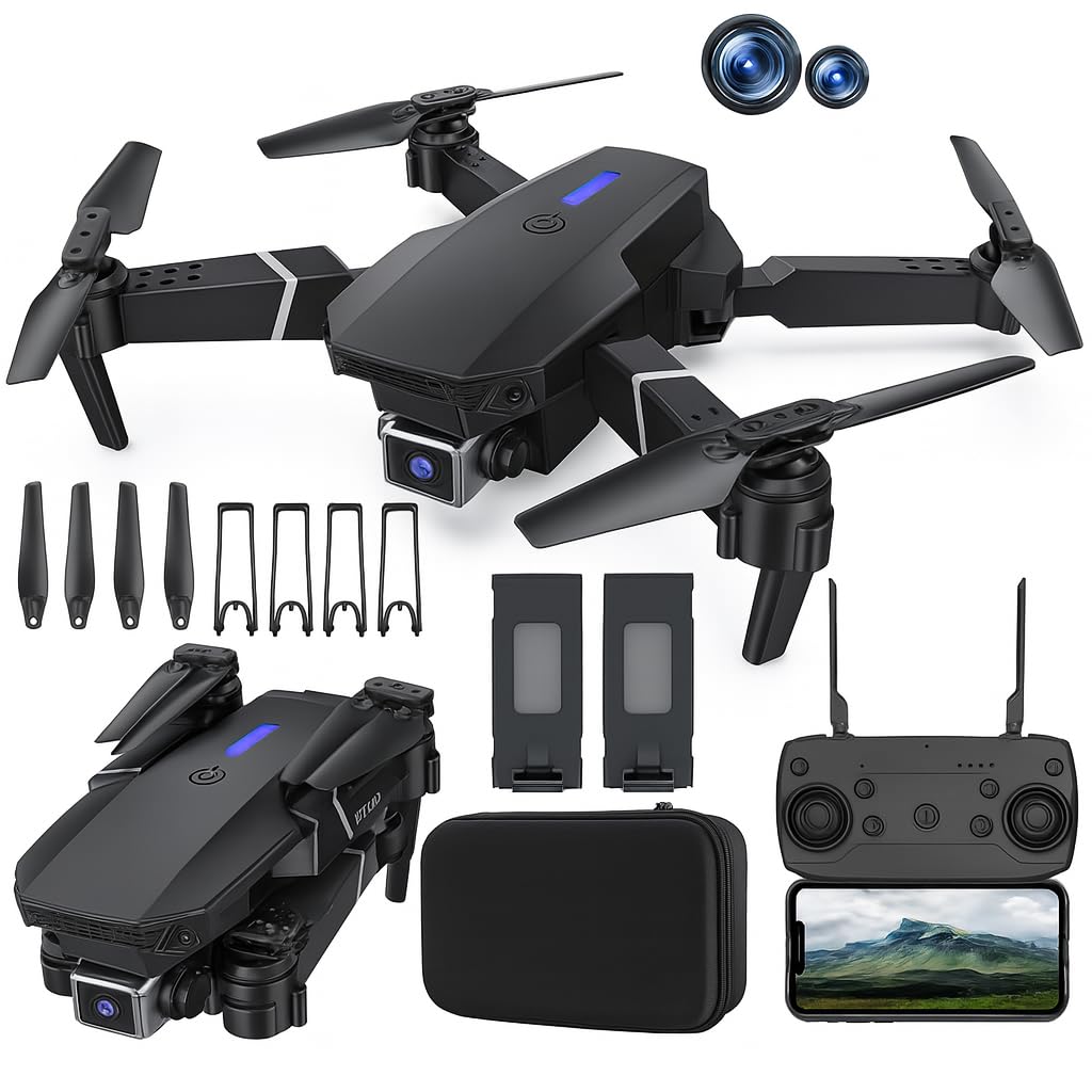 joybox Foldable Drone with WiFi Camera for Kids - Image 1