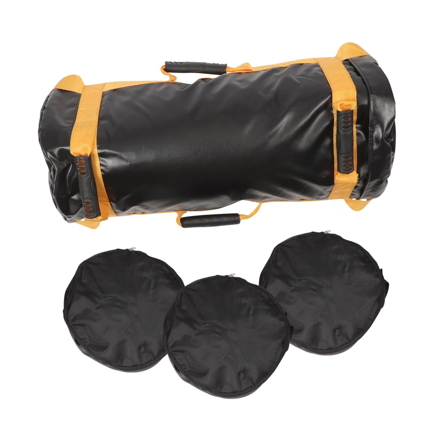 Toddmomy Weight Lifting Gear Bag for Men Training Weights Gym Bag Women for Fitness-image-20