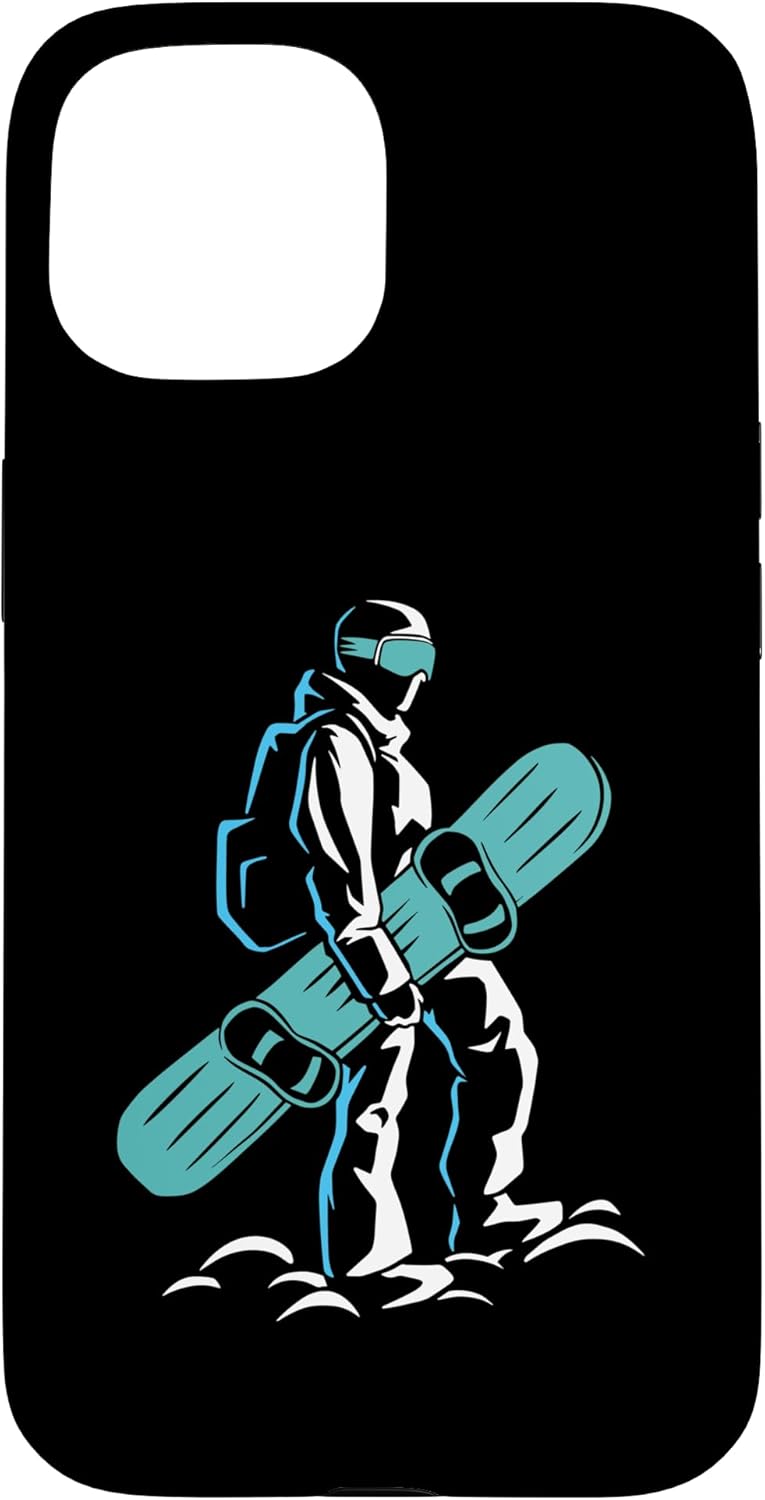 iPhone 15 Snowboarding For A Snowboarder Case