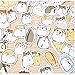 SetProducts  Scrapbooking Lote de 28 Lindas Pegatinas de Hámster - Stickers Scrapbooking, Bullet Journal, Kawaii, Decoración, Personalización, Creación, Bricolaje, Ocio Creativo