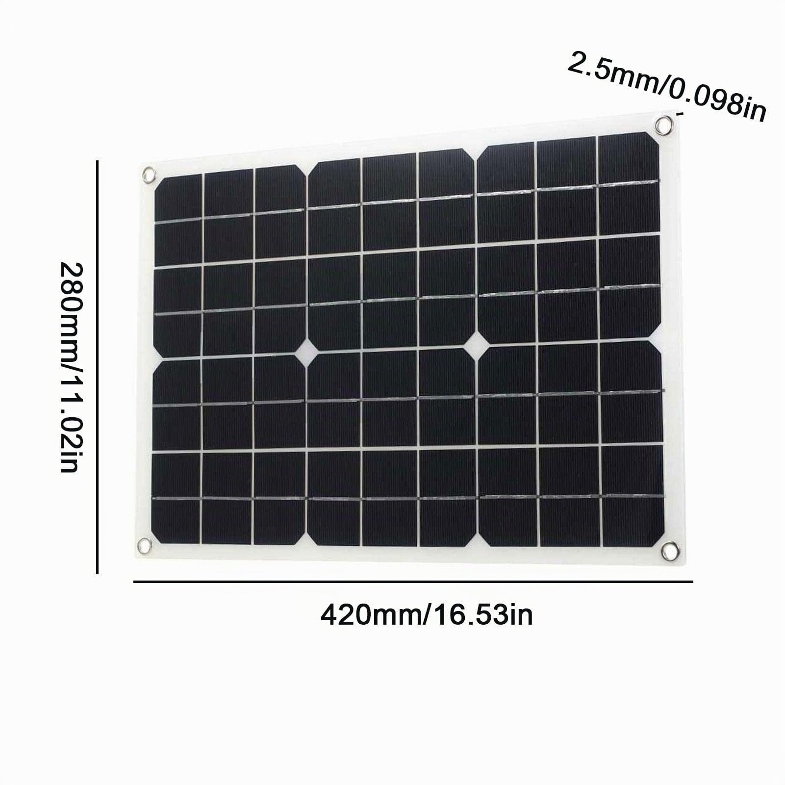 300W 12V Pannello Solare kit Caricabatterie Solare Portatile Pieghevole Fotovoltaico, Intelligente Regolatore di Carica della del Pannello Solare con Display LCD per auto, roulotte, batteria da