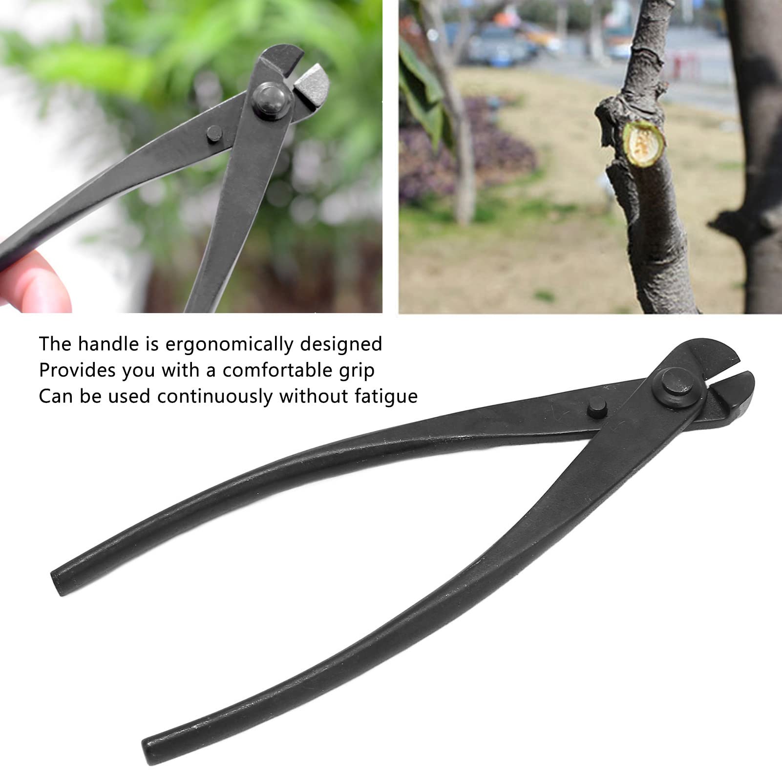 Troncarami Concavo Per Bonsai BestAlice - Acciaio Inoss, Lunghezza 270 Mm, Per Potatura Di Precisione