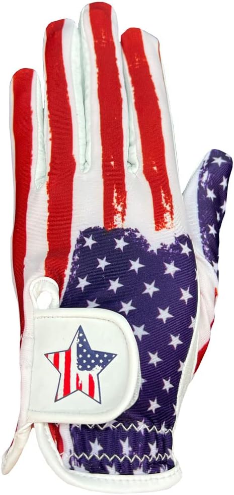GiggleゴルフUSAフラグレディースゴルフグローブ
