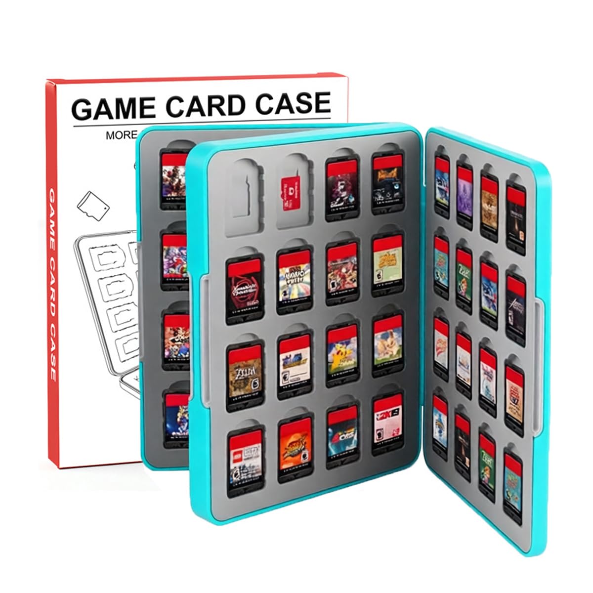 Amazon | Switch 2 ゲームカードケース64枚スイッチカード収納可能