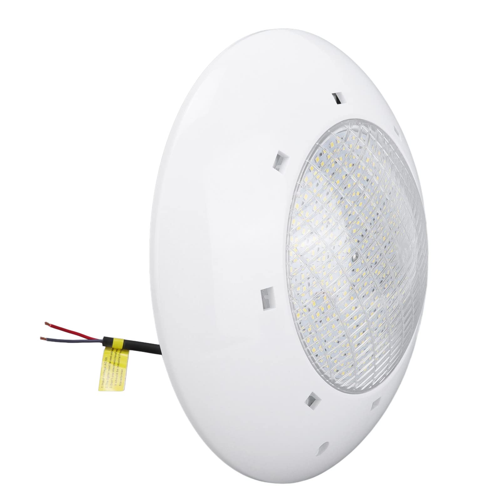 35 W LED-Tauchleuchten, Poolleuchte aus ABS und PC, AC12 V, IP68, Wasserdicht, Weiße Schwimmbadbirne mit Epoxidharzfüllung, für Pools, Brunnen, Teiche, Aquarien
