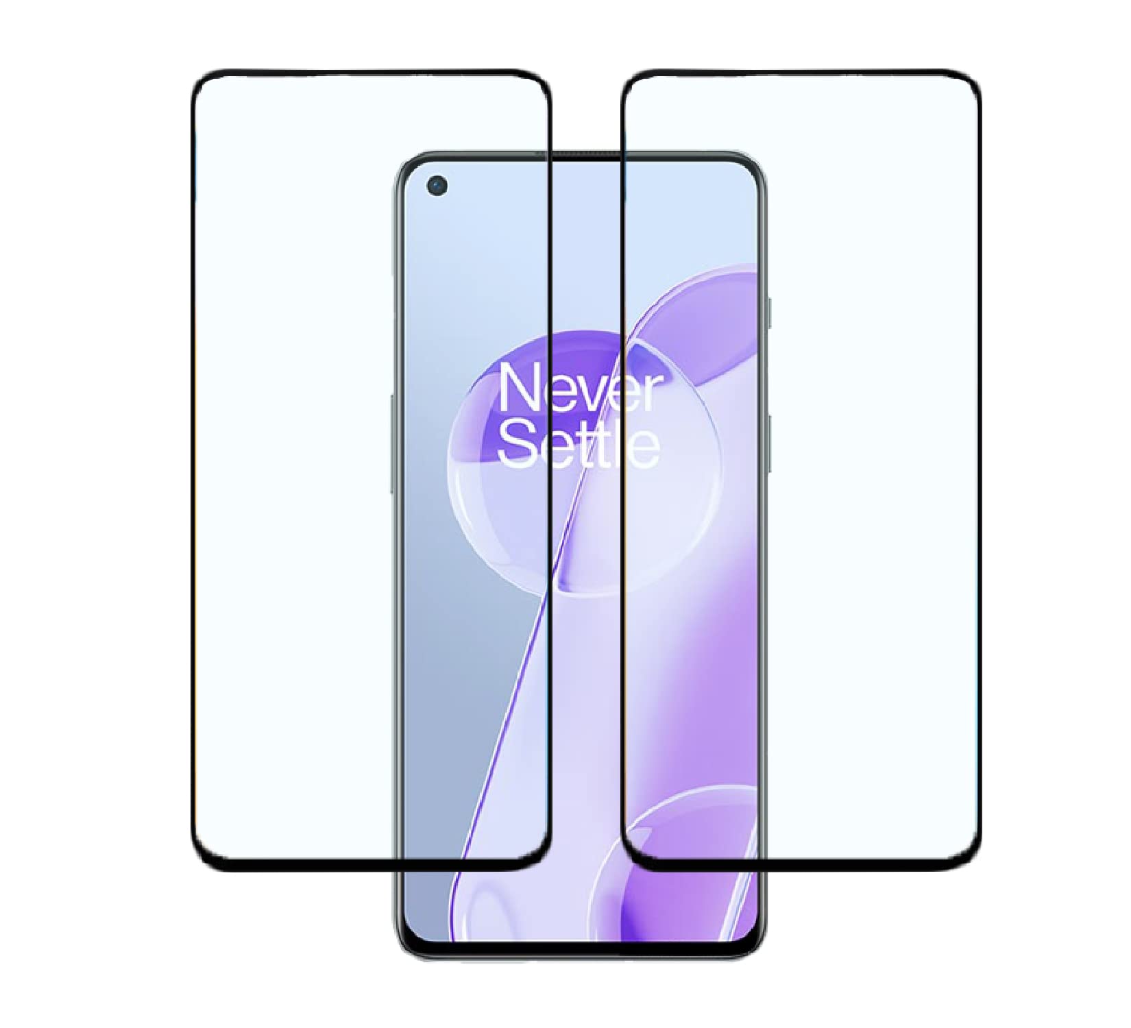 CEDO OnePlus 9RT Tempered Glass (Pack of 2) | Screen Protector Full HD Quality Tempered Glass Anti-Scratch Edge to Edge Coverage with Easy Installation Kit (Black) (B09RZYYWZ7) Amazon Price History, Amazon Price Tracker