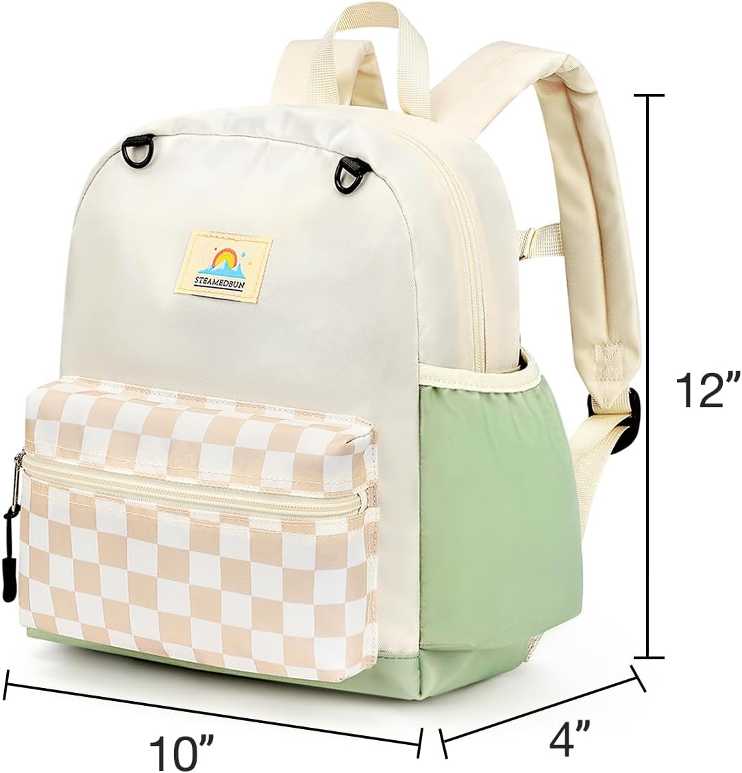 STEAMEDBUN Toddler Backpack Boys Girls 2-4, Preschool Daycare Backpack -12inch - Image 6