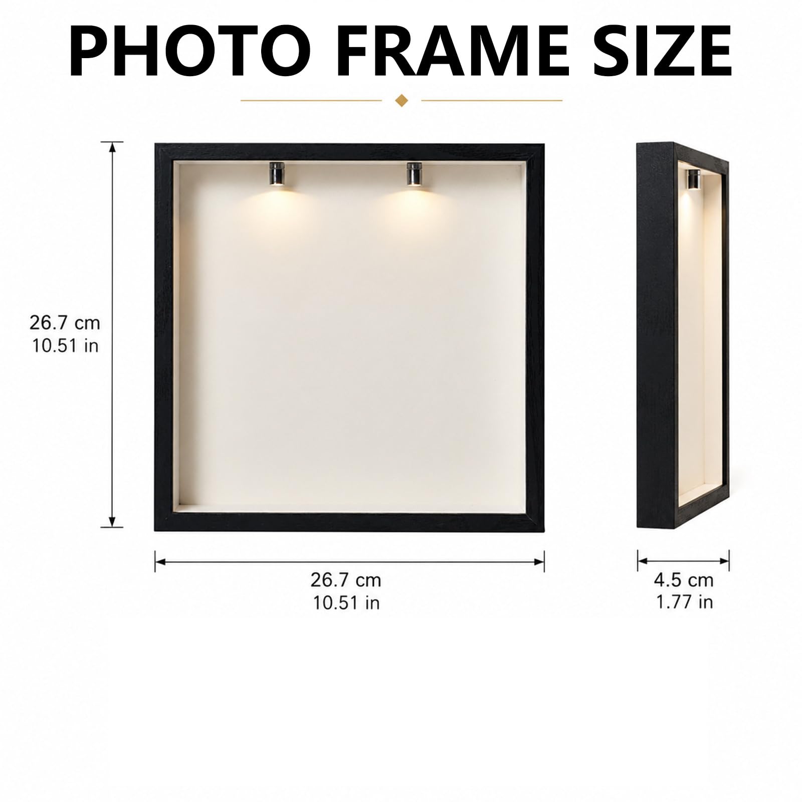 Personalize - Juego de cajas de siluetas de museos en miniatura | Caja de sombras con luz LED para decoración del hogar