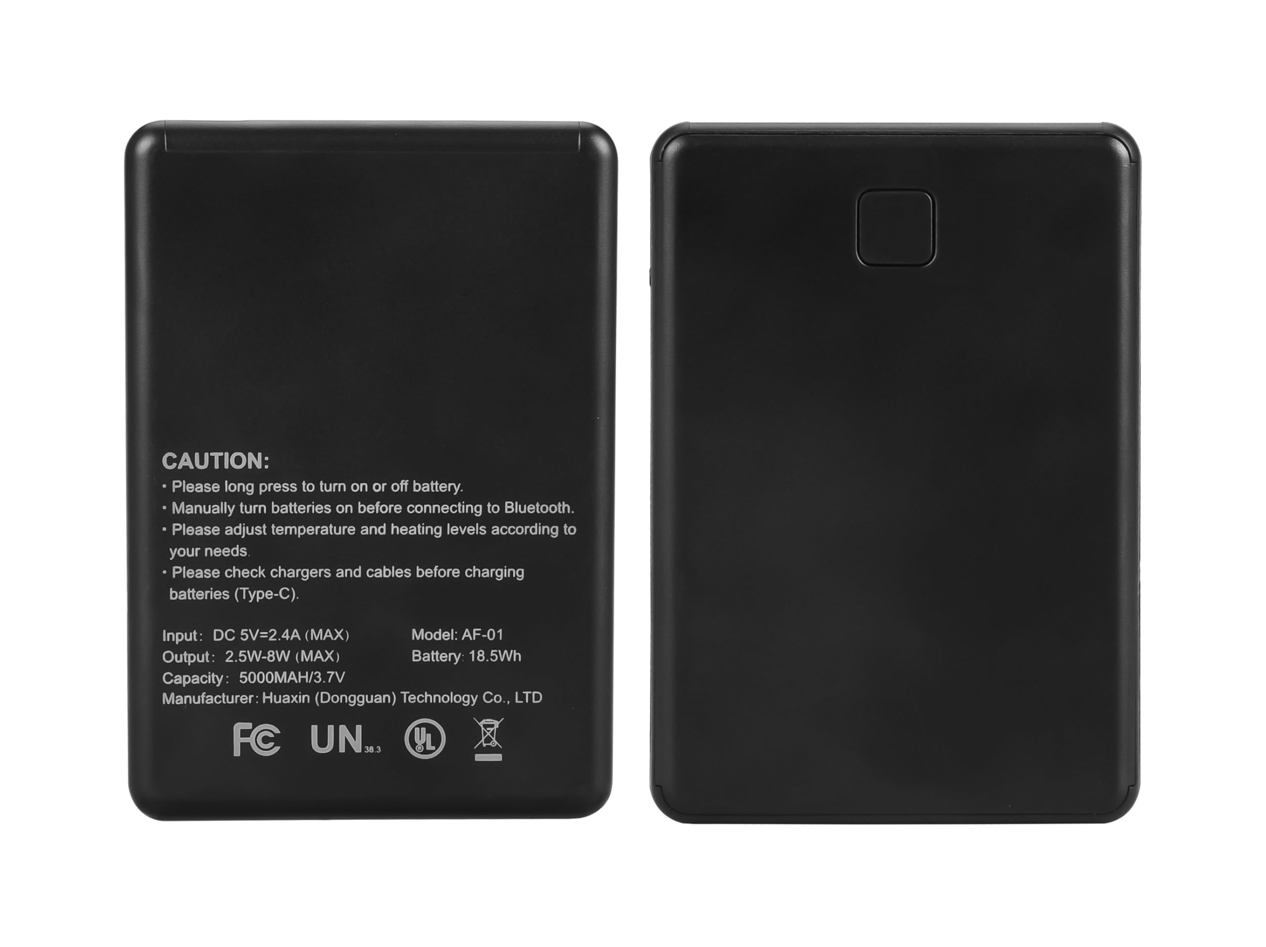 MT EXESPR 3.7V 5000MAH Rechargeable Li-ion Batteries for Heated Socks