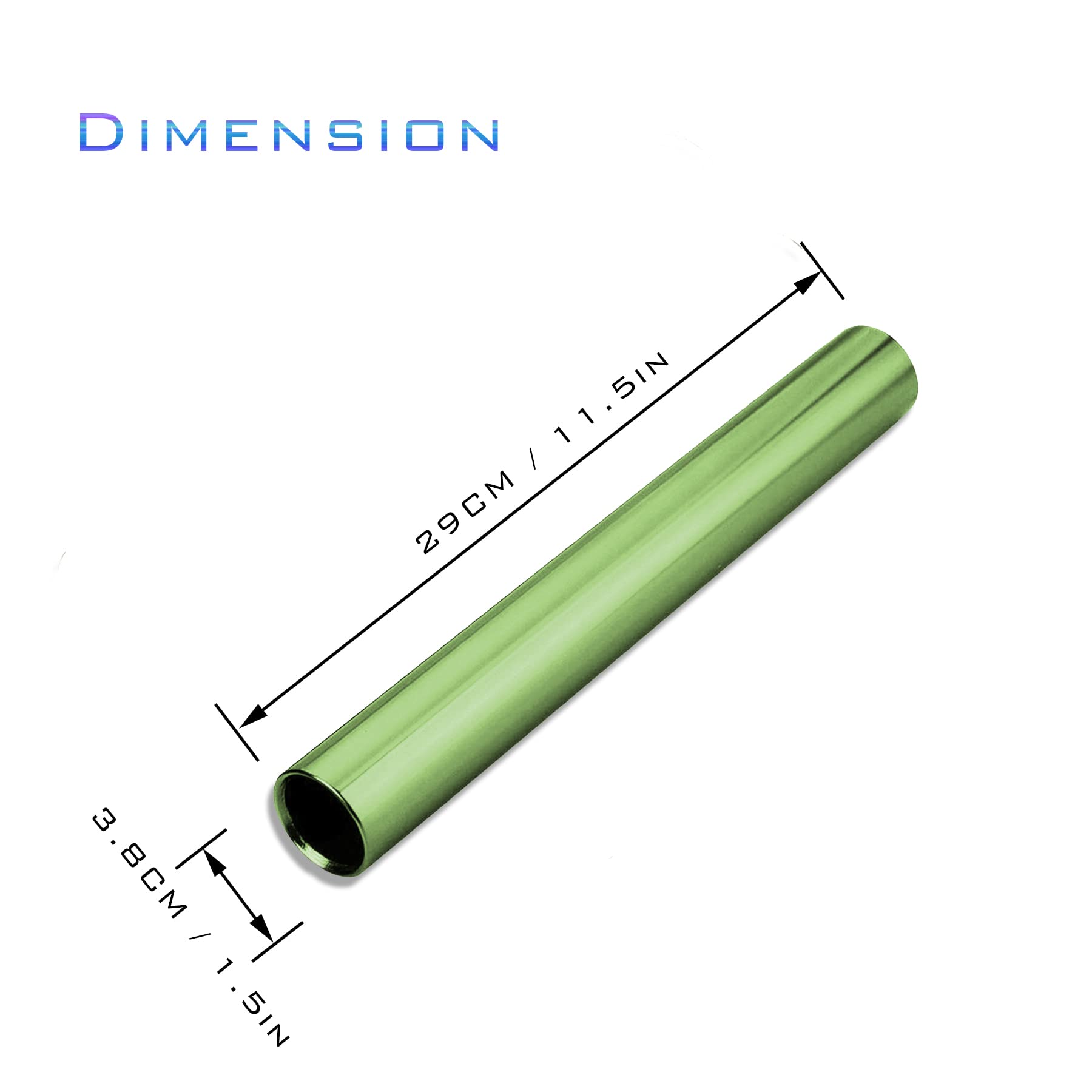 Track Field Aluminum Relay Batons - MissZM, Race Equipments For Running Race Team, Corrosion Resistant High Strength Smooth Surface, Suitable For Outdoor Sports Practice Athlete(4 Blue