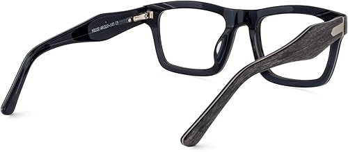 Miniatura 5 de Zeelool Gafas rectangulares gruesas con bloqueo de luz azul para mujeres y hombres, gafas retro Riley FA0761