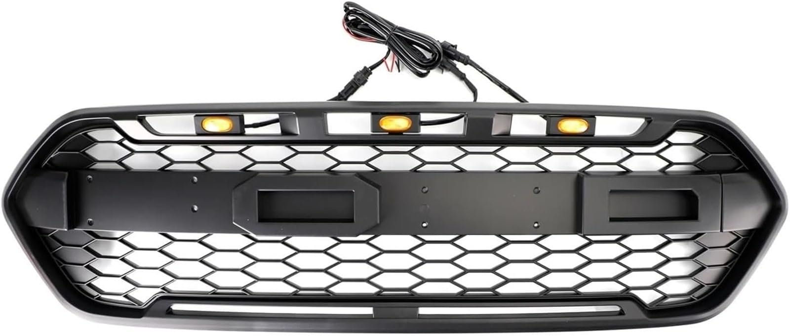 Calandre double pont pour grille antibrouillard avant de Transit Custom Trail - 5