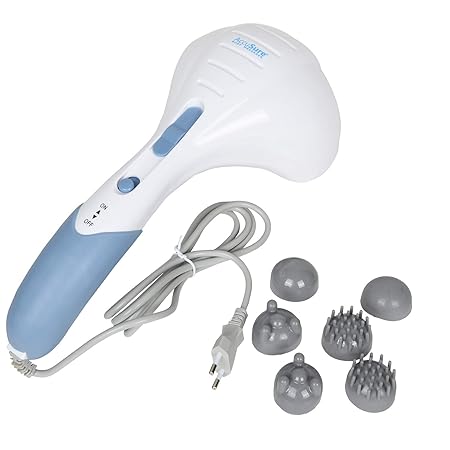 AccuSure Powerful Double Head Body Massager Hammer, Grey