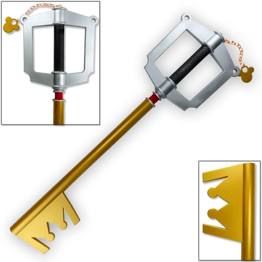 Kingdom Hearts FOAM Keyblade Dark Side Key D Gold Version Sora D+ Mickey