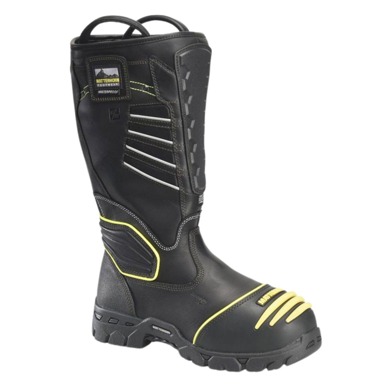 Matterhorn Muckmen Internal 15" Met Guard Composite Toe Work Boot for Men - Durable, Waterproof, Slip-Resistant Safety Footwear