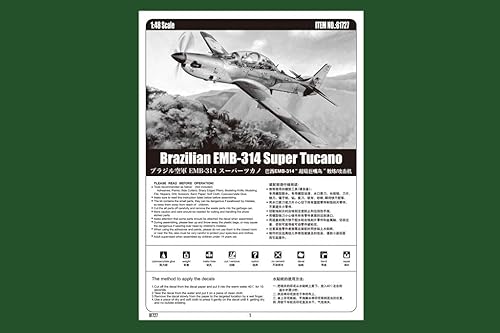 Miniatura 9 de Hobby Boss Brasileño EMB-314 Super Tucano