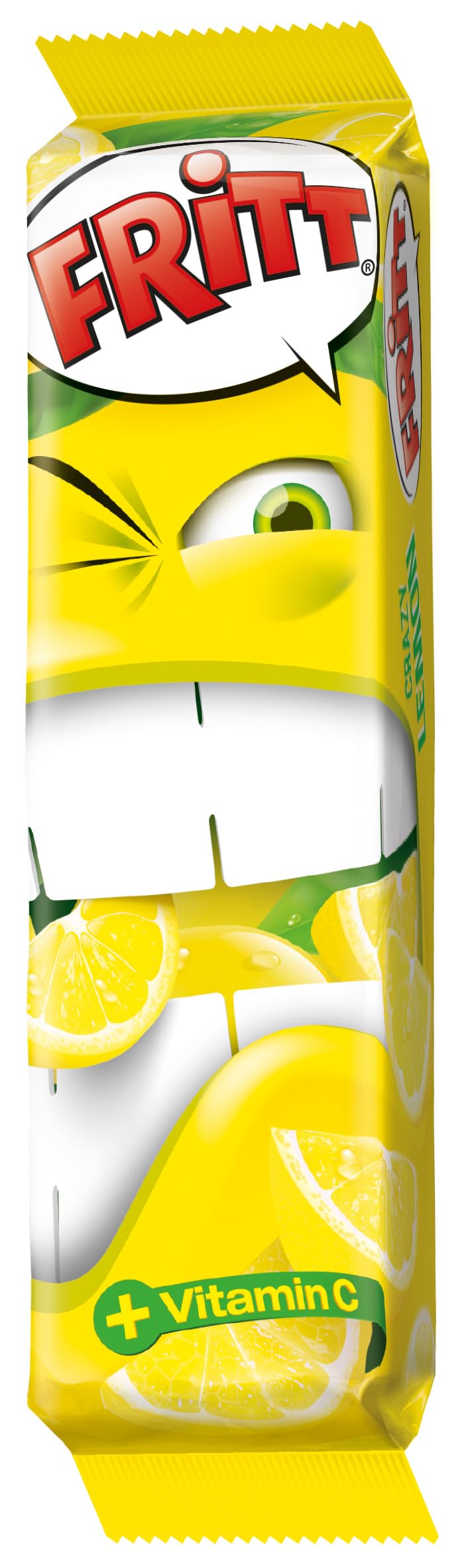 Fritt Frucht 30 x 70 g Kaubonbon-Streifen mit Vitamin C, en 7 leckeren & fruchtigen Geschmacksrichtungen