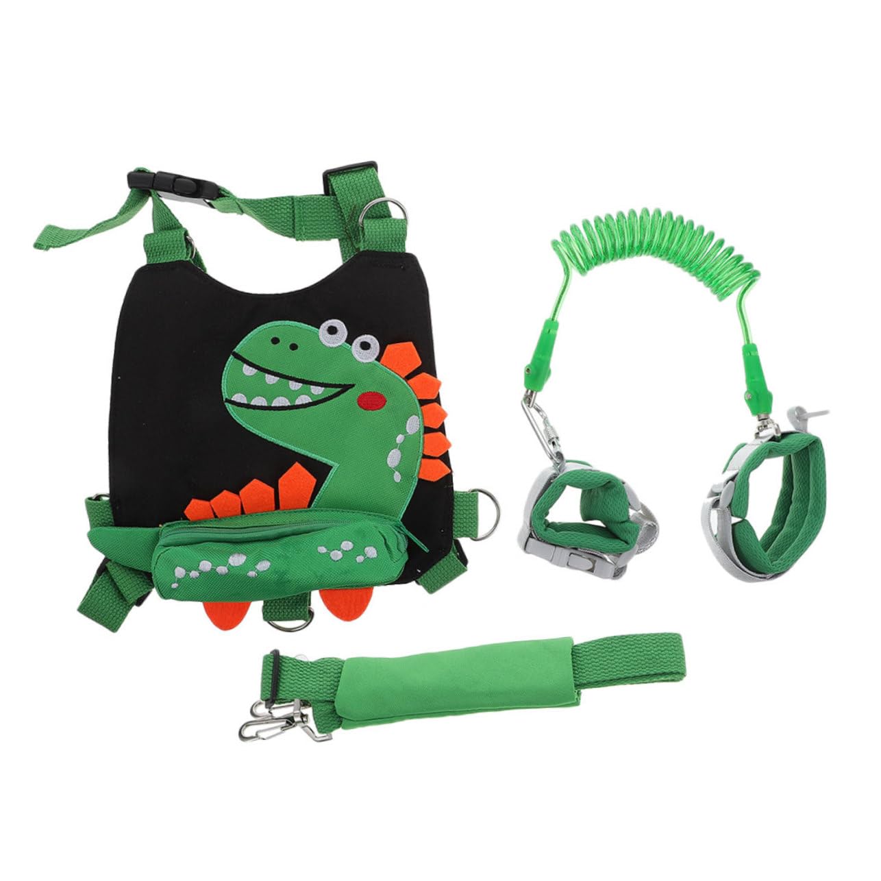 Baby Leash Toddler Harness Dinosaur Pattern Child Wrist Safety Strap 1.5m Anti-Lost