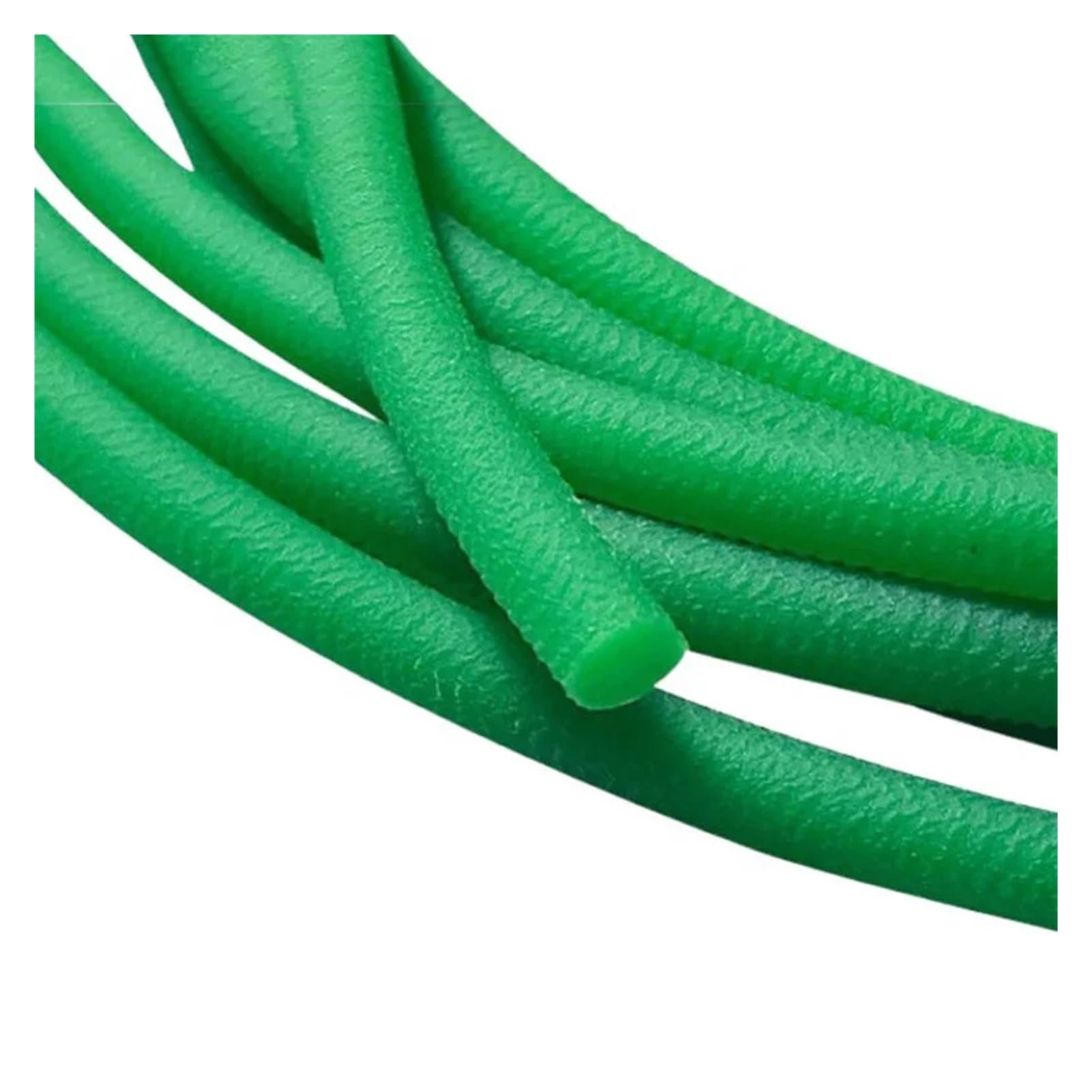 Grünes Polyurethan-Förderband | 1M-20M Durchmesser 1,5/2/2,5/3/3,5/4/5/6/7/8/9/10/12/15/18 mm(5mm,20 Meter)