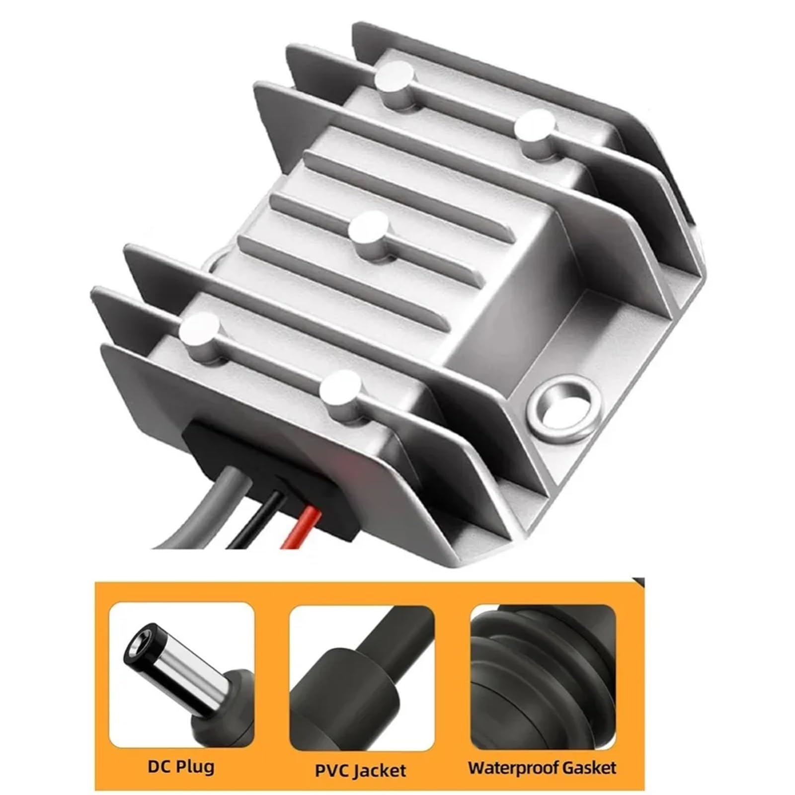 12V 24V to 30V 3.5A Step Up Power Cable Converter Step Down Stabilizer for with DC Cable DC Converter Boost Power