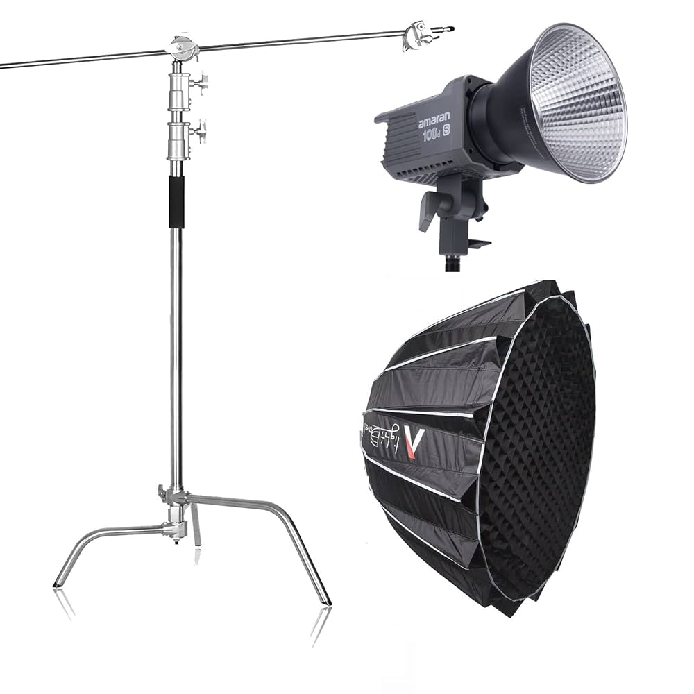 amaran 100d S 高輝度LEDライト Amazon | 「Aputure正規品」Amaran 100d S LED ビデオライト