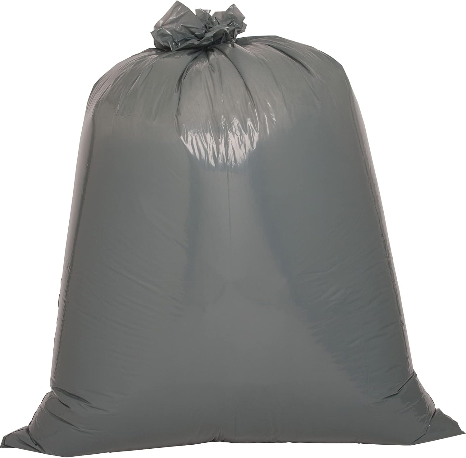 Genuine Joe Trash Can Liner, 55Gal, 1.55mil, 39"x56", 50/PK, SR/BK