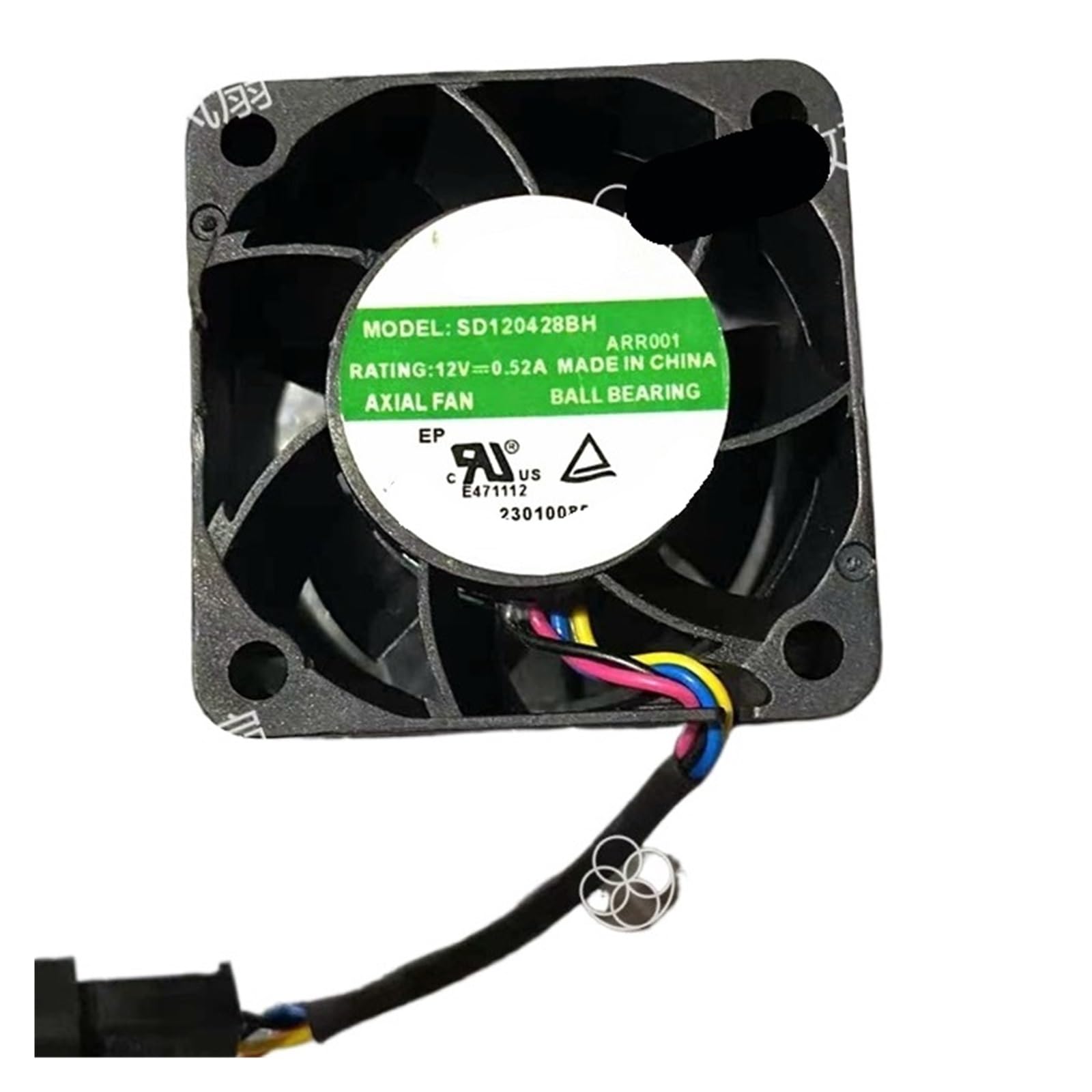 Ventilateur de serveur 12V 0.52A haute pression pour éliminer la chaleur des boîtiers