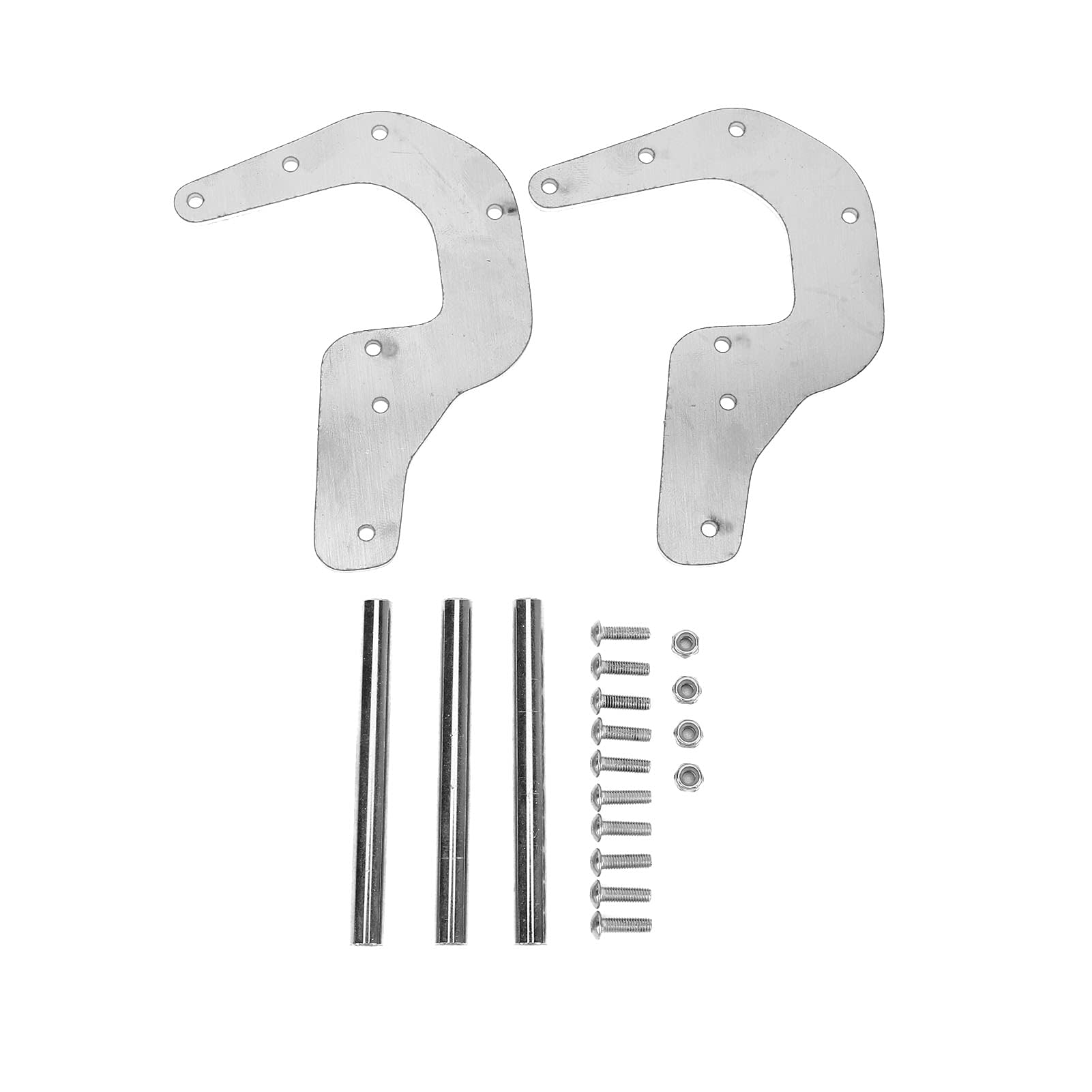 RC Front Bumper Set, Aluminum, Anti-Collision for LOSI LMT for 4WD Solid Axle Car