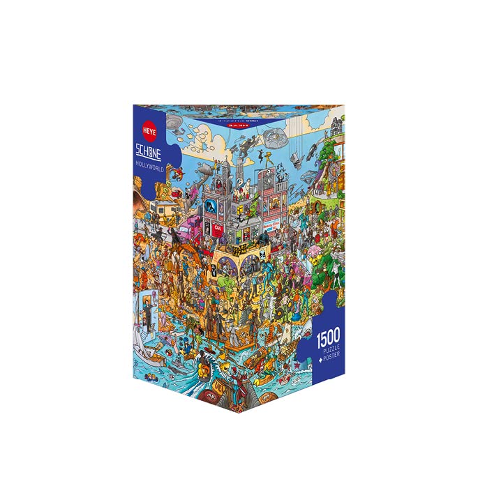 Amazon | 1500ピース HEYE Puzzle ヘイパズル Schöne : Hollyworld 60