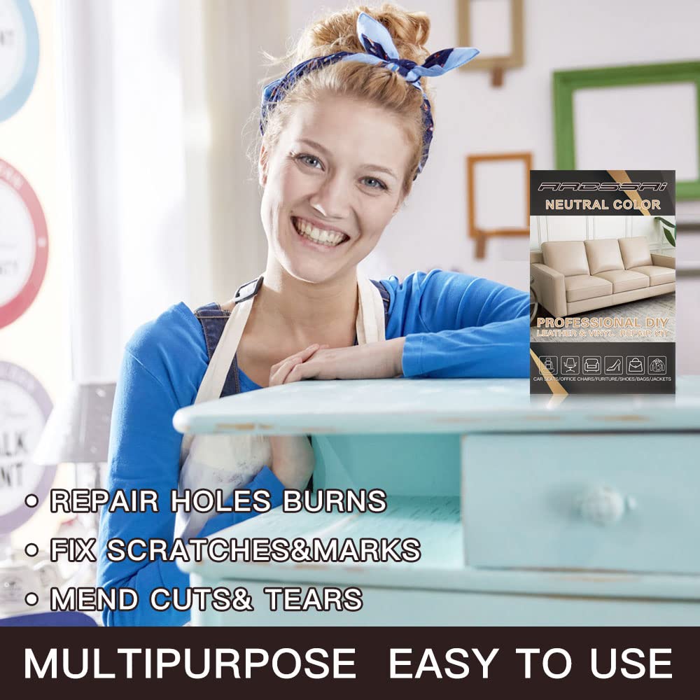 Buy Neutral Color Leather Repair Kit for Sofa, Jacket, Furniture, Car