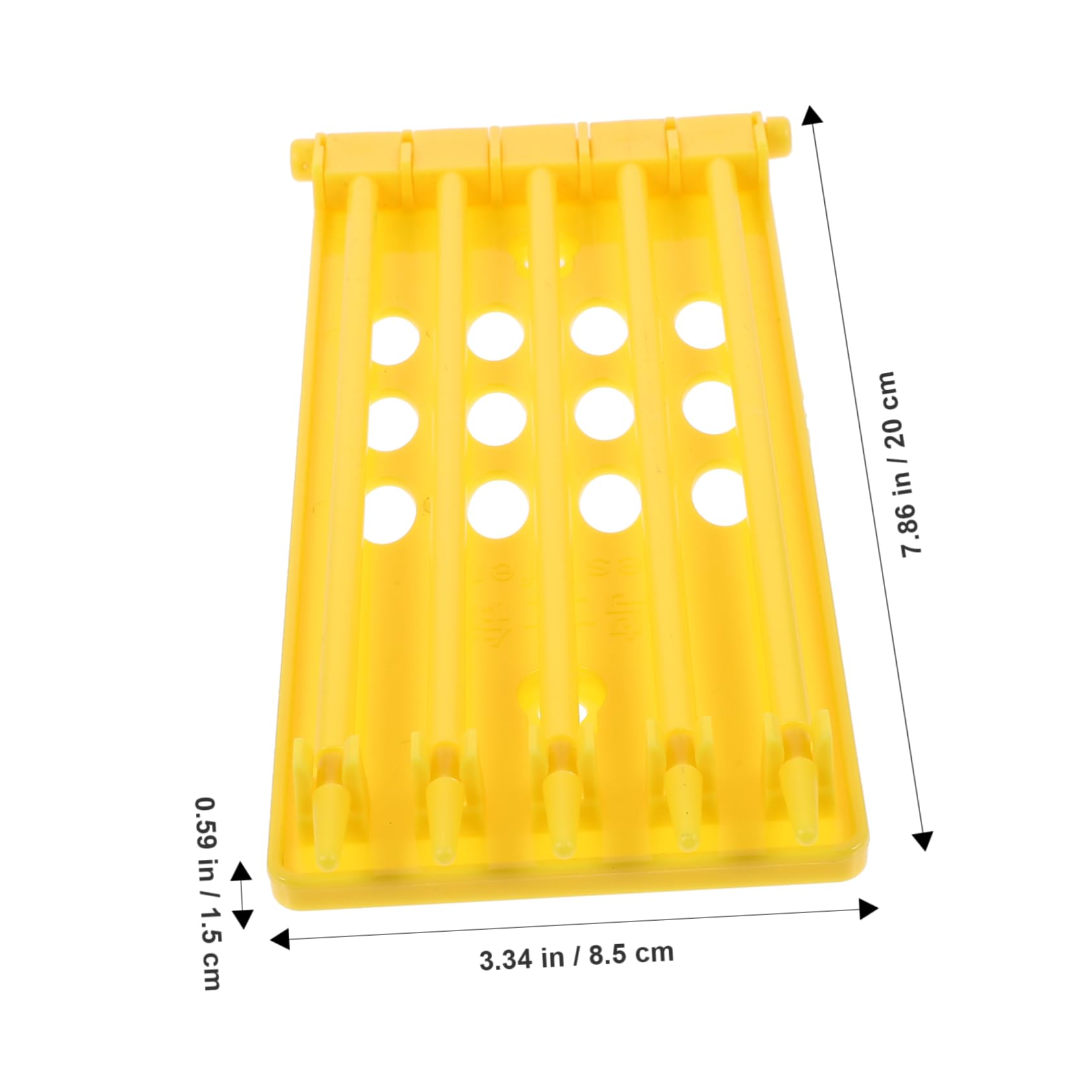 HAPINARY Pigeon Leg Ring Holder Durable Storage Rack for Easy Management of Bird Foot Rings Space-Saving Design for Poultry Breeding Racing Pigeon Supplies Organized Leg Band Storage