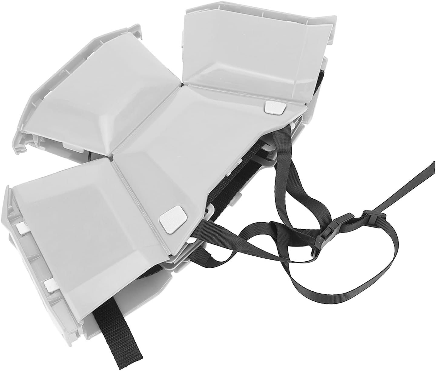 Foldable Safety Helmet Hard Hat Lightweight Adjustable Impact- for Outdoor Sports Work Riding Scooter Construction Emergency Response (White)