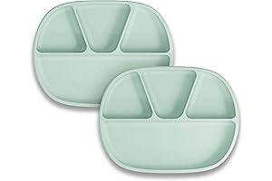Silicone Baby Suction Plates: Reduce Spills with Durable Suction