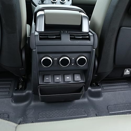 Miniatura 3 de Marco de salida de aire acondicionado trasero de tela negro para Land Rover Defender 2004-2022 accesorios de coche (para Defender 2020-2022, estilo