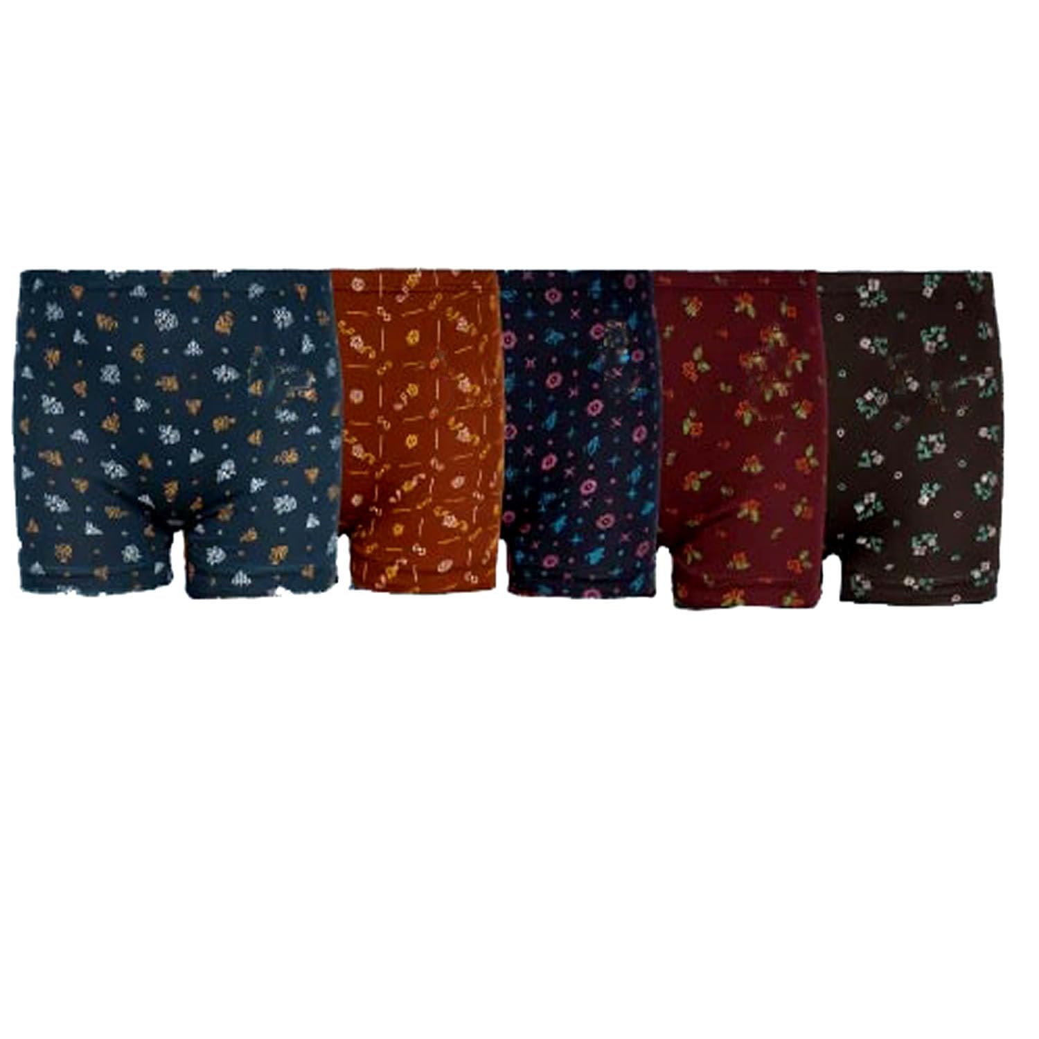 Bloomer Women's 100% Pure Cotton Bloomer- Soft, Comfortable, and Skin-Friendly(Pack of 5)-image-10