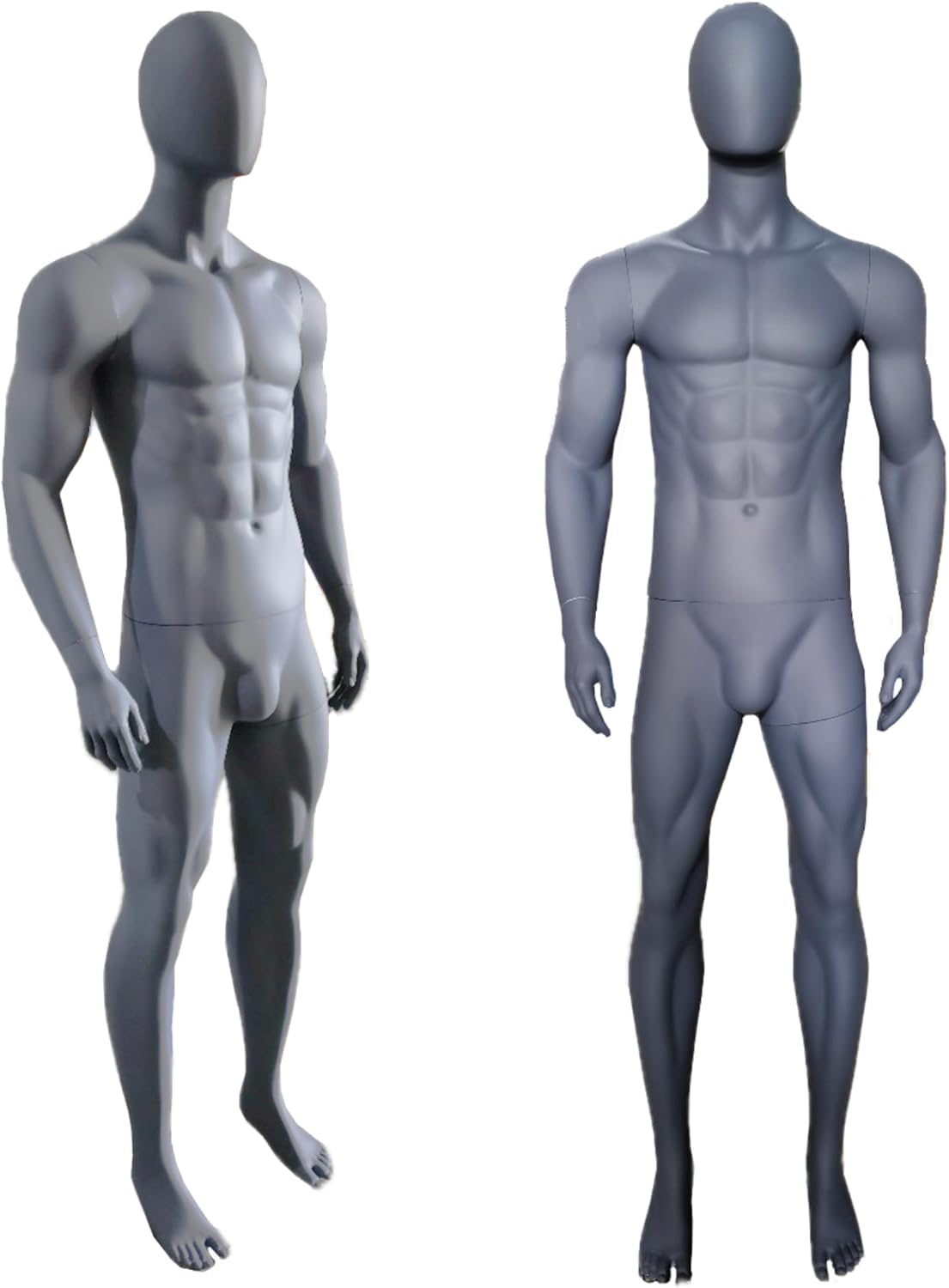 Realistic Standing Male Adult Mannequin + Base