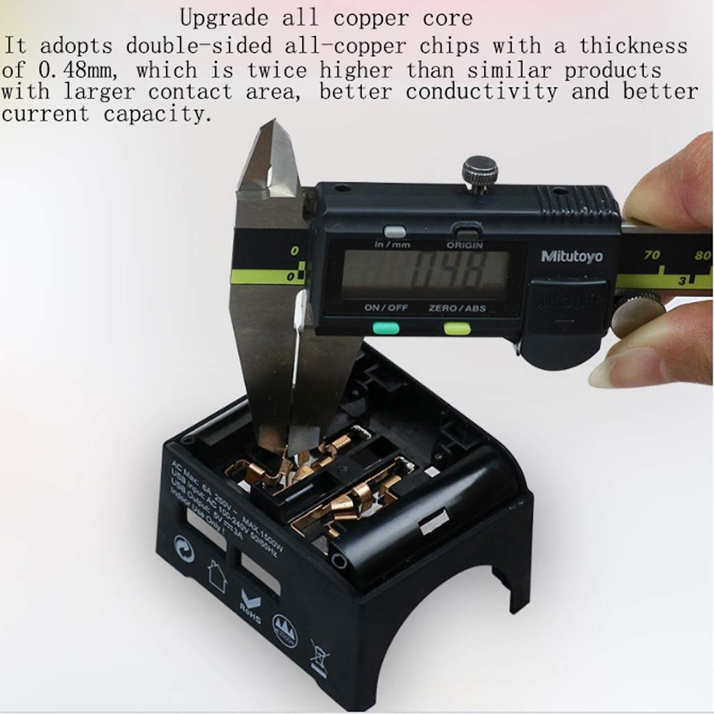 Gniazdo międzynarodowe przetwornice Universal Power Adapter Plug Międzynarodowa ładowarka z 3 Usb. Porty ładujące, ogólnoświatowy adapter podróży adapter wtyczki zasilania (Color : D)