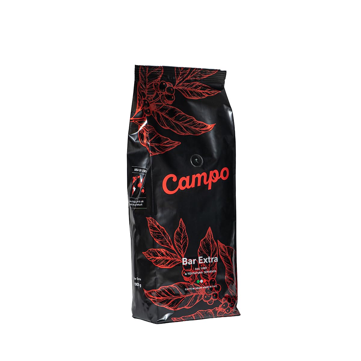 Campo Caffè - Bar Extra. Caffè in Grani Artigianale Italiano 2 Kg, Espresso Cremoso e Intenso