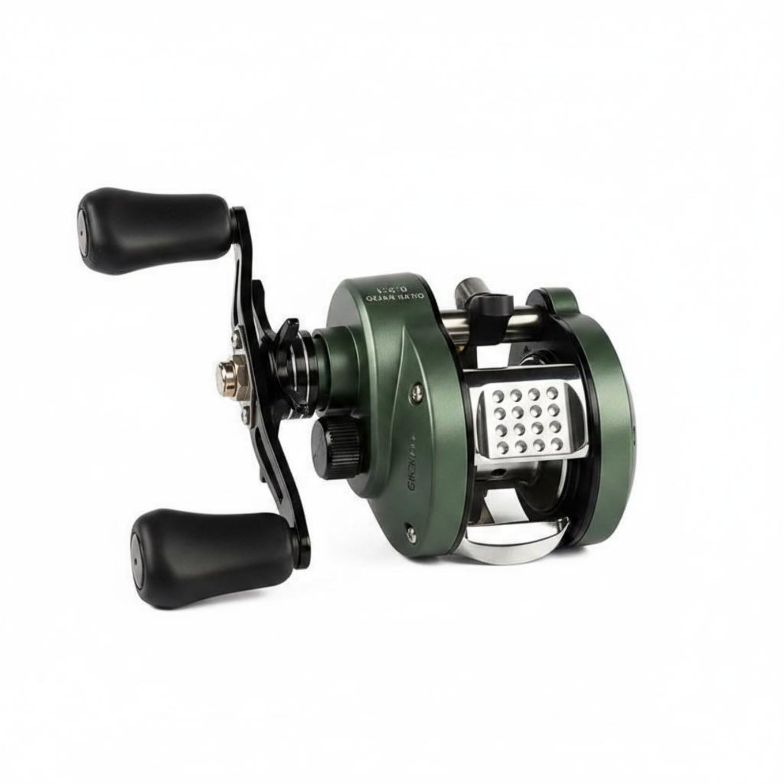 harayaa Fishing Reel Drag System Aluminum Alloy Frame Brass Gear Set Large Line Capacity Smooth Casting Suitable for Use, GK30 Left Hand