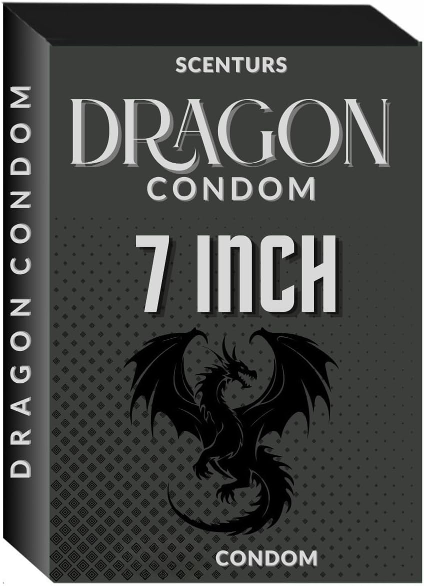 Dragon Condom| Natural Skin-to-Skin Intimacy |Dragon Condom 7 inches