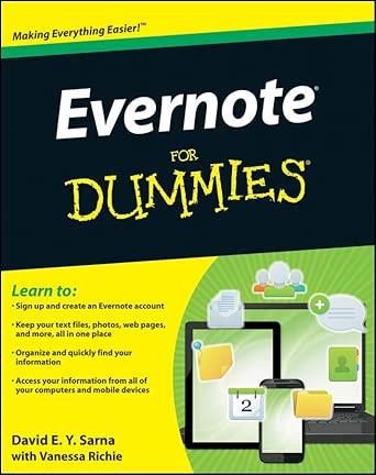 Evernote For Dummies book cover