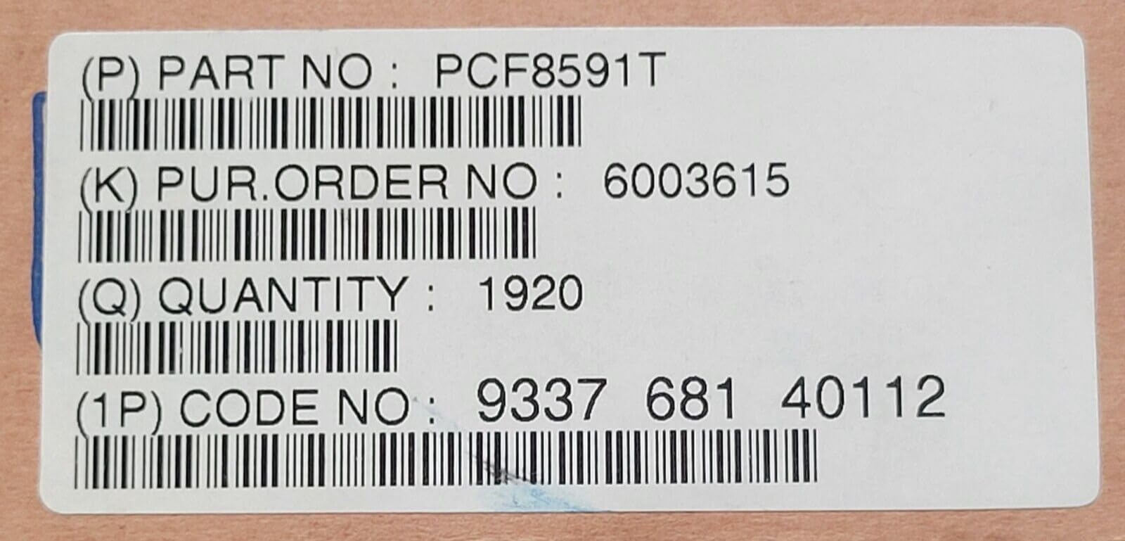 (1 PC) PCF8591T Compatible with Philips