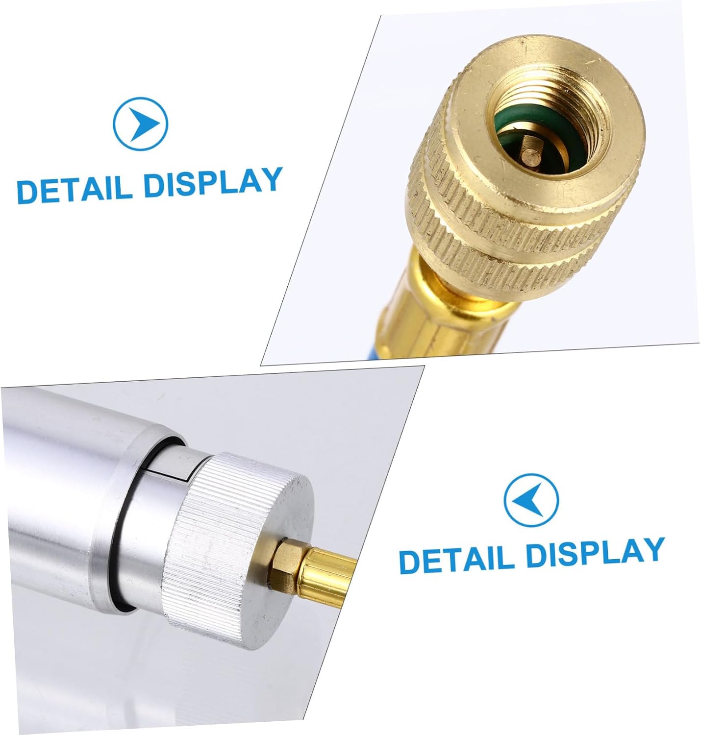 STOBAZA Professional Filler Air Conditioner Oil Filling Tube Dye Injector Leak Detection Design