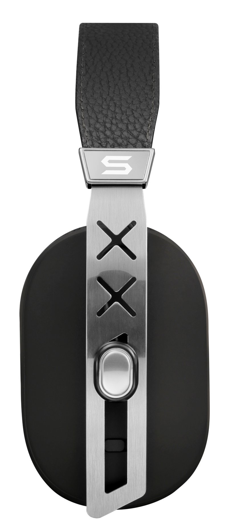 Soul Jet Pro - Auriculares de diadema cerrados (con micrófono, control remoto integrado, reducción de ruido, 3.5 mm), plateado