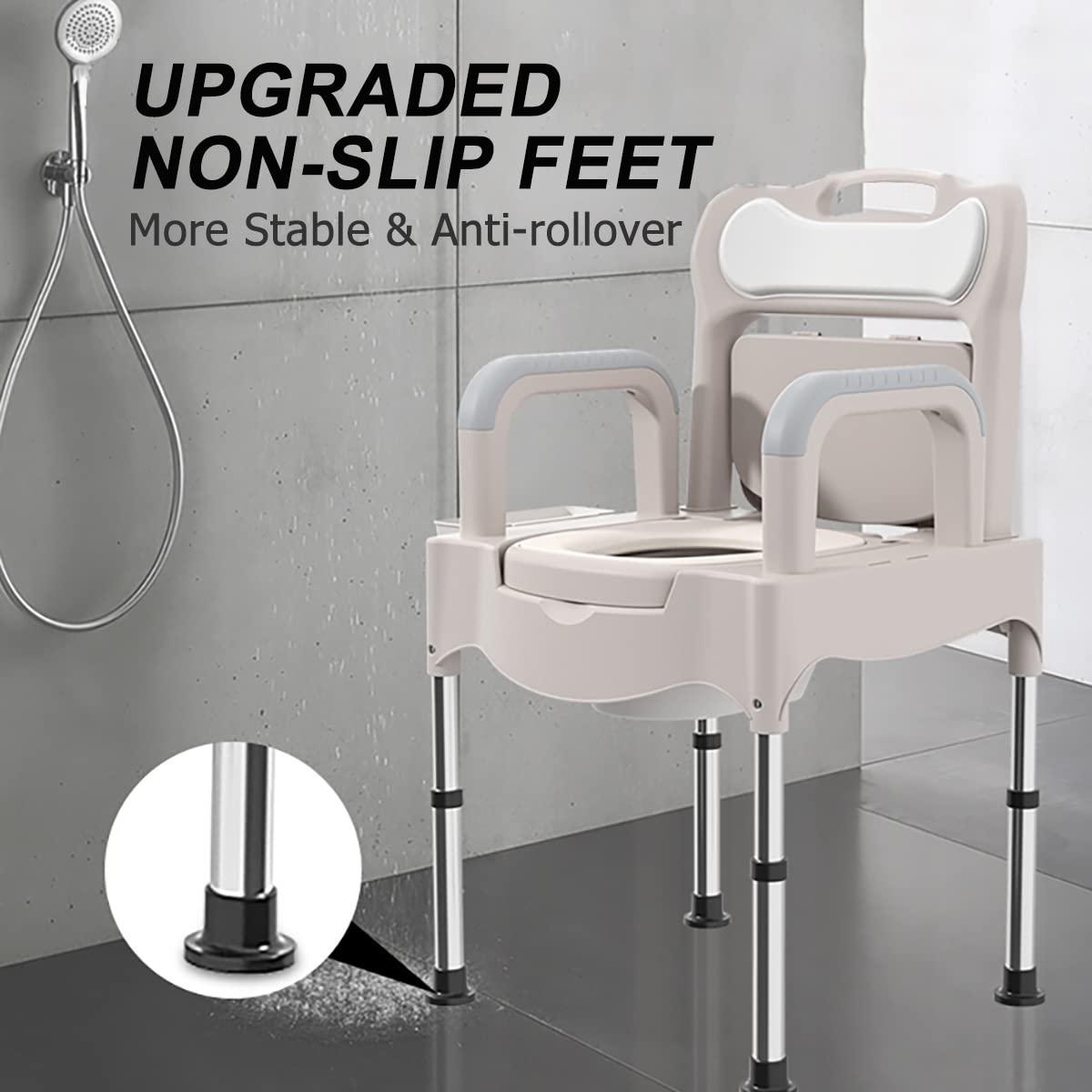 Buy HUIBDLA Bedside Commodes, Bedside Toilet, Commode Chair, Height