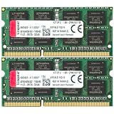 Kingston Technology 16GB Kit of 2 (2 x 8GB) DDR3 1600MHz Non-ECC CL11 SODIMM 1.35V Laptop Memory KVR