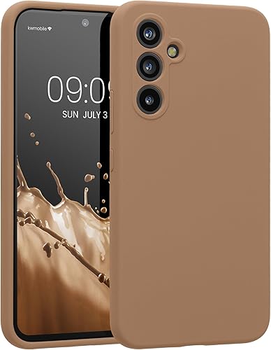 Miniatura 16 de kwmobile Funda compatible con Samsung Galaxy A54 5G - Funda delgada de silicona TPU para teléfono - Acabado suave al tacto - Rosa impresionante Rosa